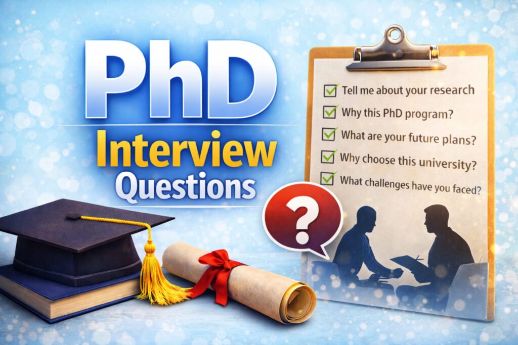 PhD Interview Questions