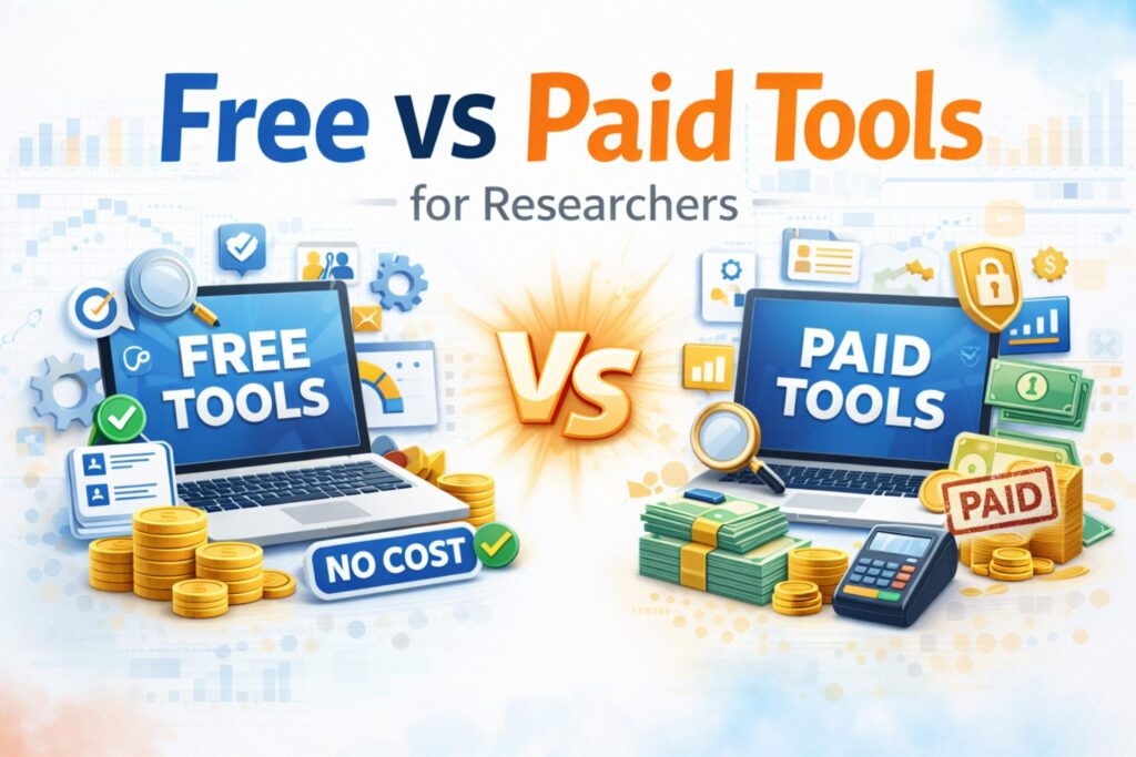 Free VS Paid Tools for Researchers