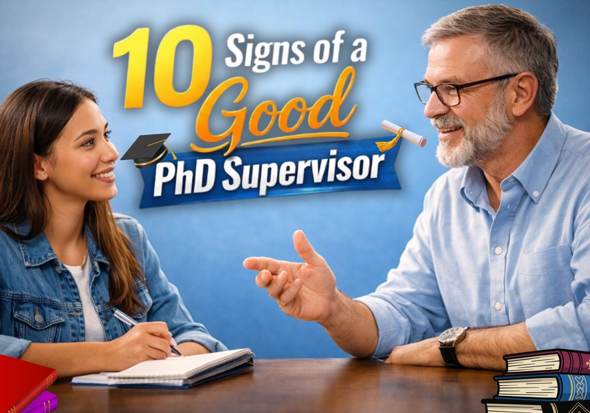 10 Signs of a Good PhD Supervisor (1)